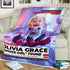 Personalized Spider-Girl Baby Blanket – Custom Superhero Name, Quote & Photo for Girls